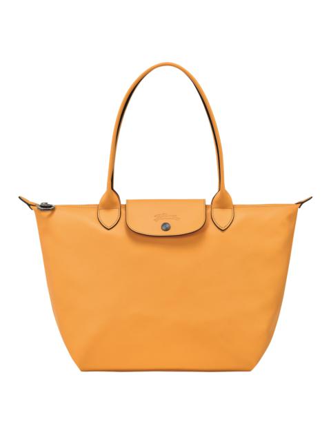 Le Pliage Xtra M Tote bag Apricot - Leather