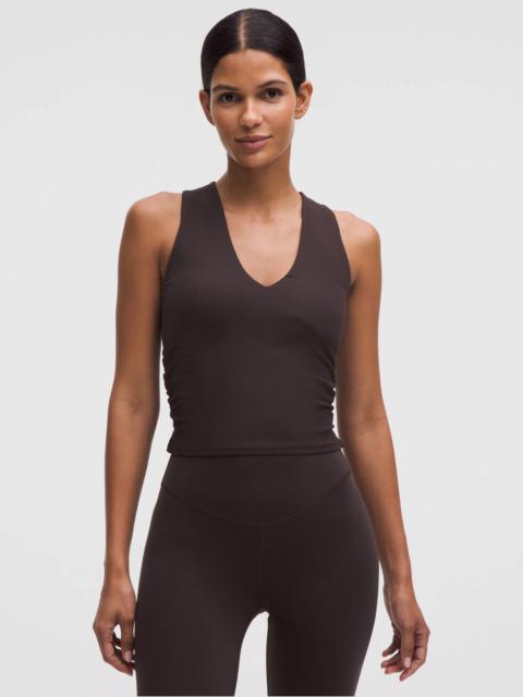 lululemon All It Takes V-Neck Tank Top Light Support, B–D Cup *Ribbed Nulu