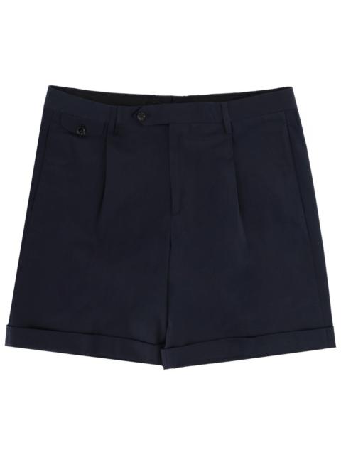 LARDINI pleat cuffed trousers