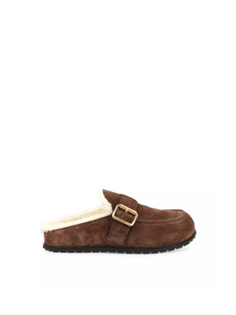 Prada Slippers With Buckle