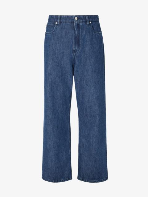 FENDI Long Jeans Jeans blue pants