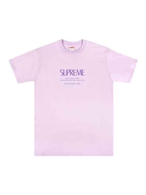 Supreme Supreme Anno Domini Tee 'Light Purple'