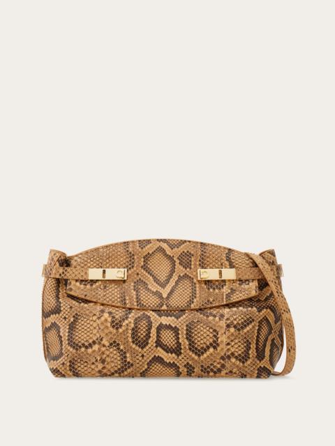 FERRAGAMO Hug pouch (L) | REVERSIBLE