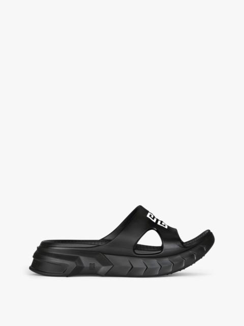 MARSHMALLOW FLAT SANDALS IN RUBBER