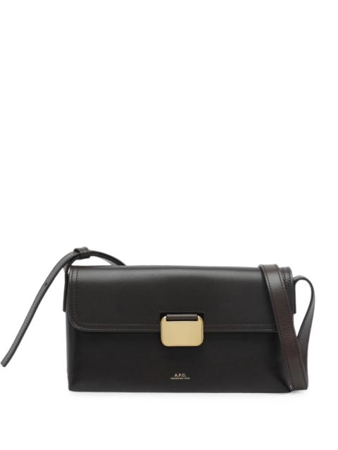 A.P.C. A.p.c. Small Simone Leather Shoulder Bag