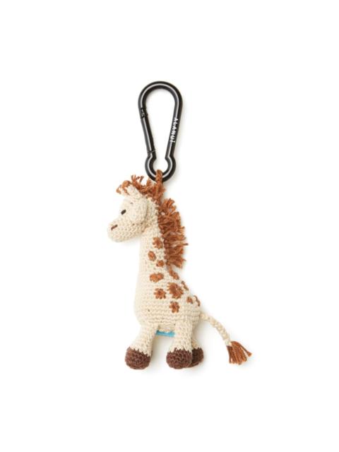 Alanui Girafee key ring