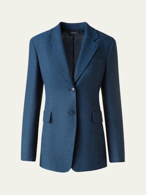 AKRIS Taddeo Linen Jacket