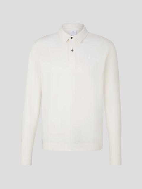 BOGNER Timon Polo shirt in Off-white