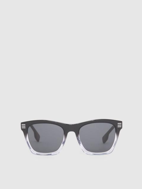 Burberry Logo Detail Square Frame Sunglasses