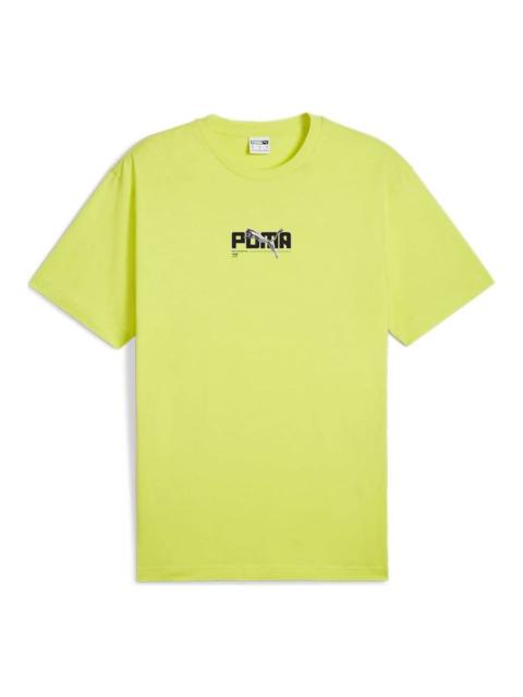 PUMA Animal Graphic T-shirt 'Lime Green' 629452-38