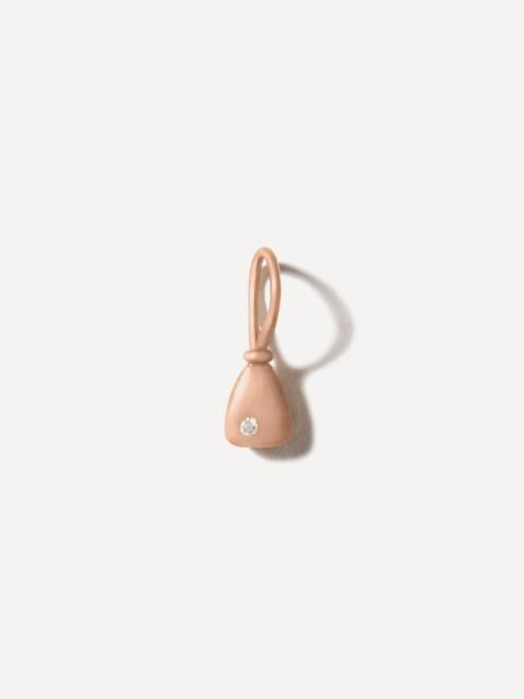 MARLA AARON 14ct Rose Gold Itty Bitty Menina Charm