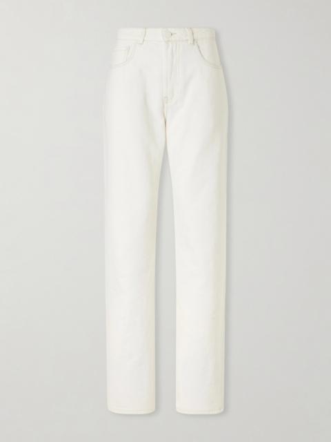 AMI Paris Mid-rise Wide-leg Jeans