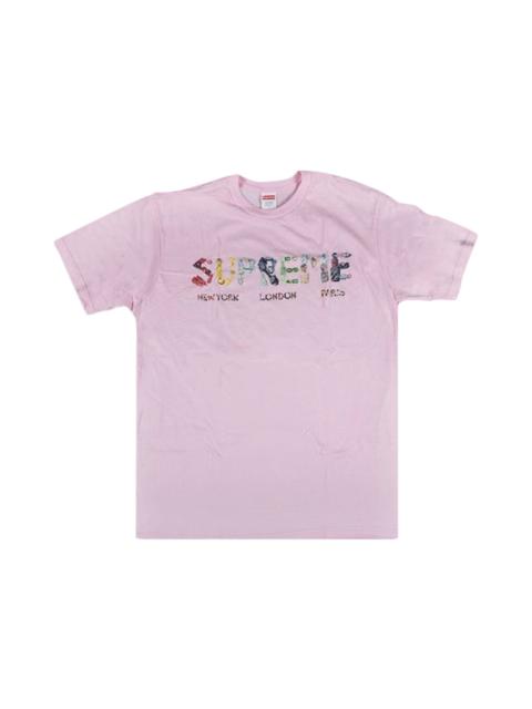 Supreme Crystals T-Shirt 'Pink'