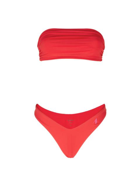 THE ATTICO RED BIKINI