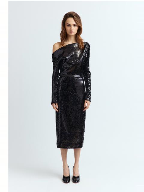 16ARLINGTON DANAE MIDI DRESS IN SEQUIN