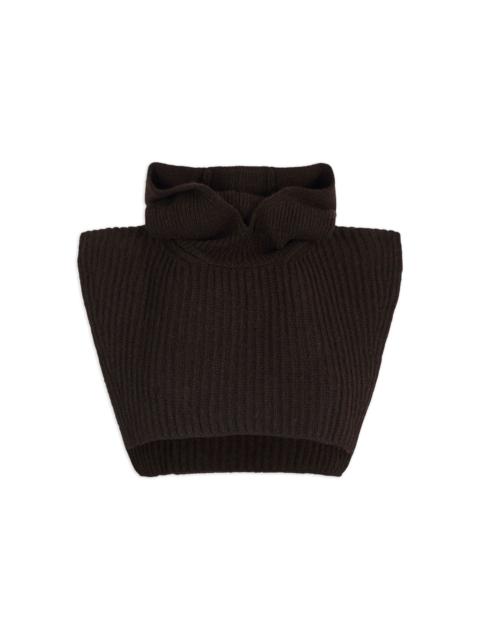 soeur ribbed turtleneck scarf