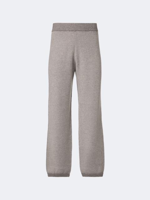 arch4 Mr Banksy cashmere wide-leg pants