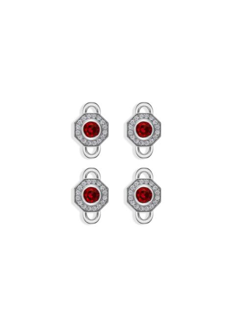 TOM FORD OCTAGON DIAMOND STUDS