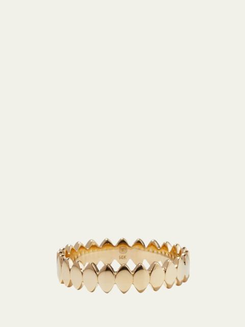 SYDNEY EVAN Yellow Gold Pure Marquise Eternity Ring