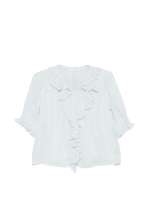 DÔEN Henri ruffled blouse