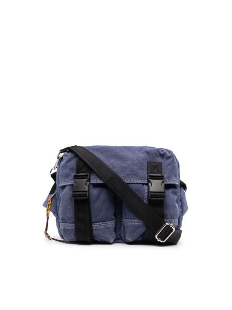 Diesel convertible messenger backpack