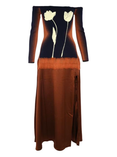 PH5 off-shoulder midi dress