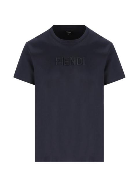 FENDI Fendi Embossed T-shirt