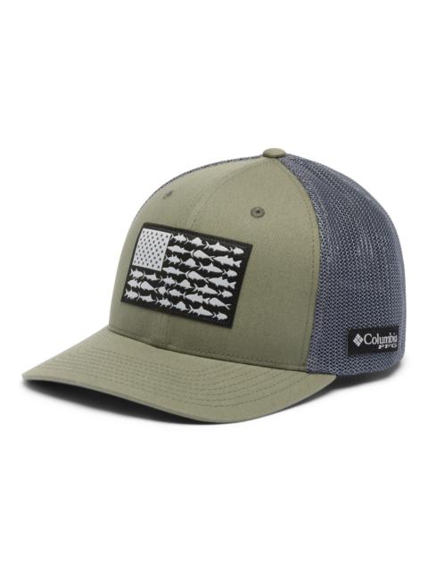 Columbia PFG Fish Flag Mesh Ball Cap