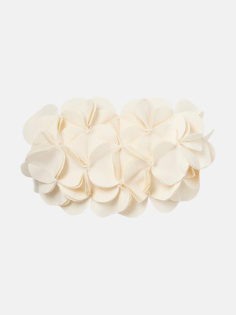 KARLA COLLETTO Floral bandeau bikini top