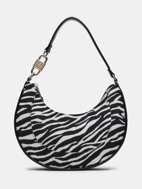 STEVE MADDEN LOHAN BAG ZEBRA