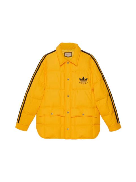 GUCCI Gucci x adidas Nylon Down Jacket Yellow