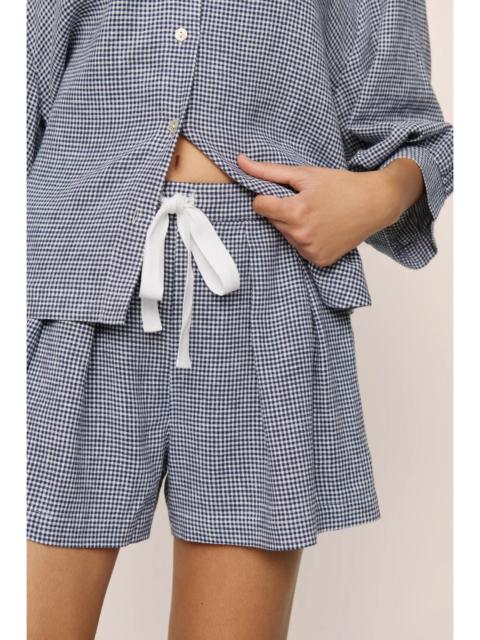 eberjey Linen Blend Relaxed Short