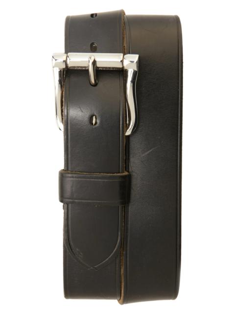 Roller Buckle Leather Belt