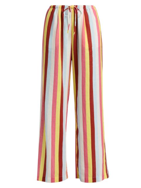 Solid & Striped Women's The Ashling Striped Drawstring Pants - Symi Stripe