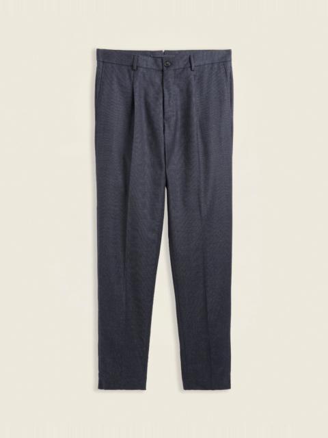 SLOWEAR Tapered fit Flexpant in stretch wool