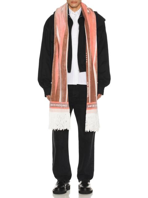 We11done Sporty Scarf Harrington Jacket