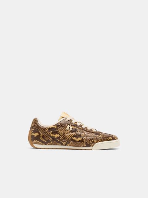 AMIRI WOMEN'S PYTHON EMBOSSED COASTLINE