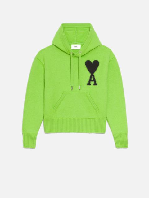 AMI Paris embroidered-logo drawstring hoodie