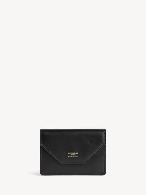 BALENCIAGA Women's Envelope Mini Wallet in Black