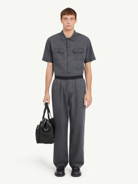 MM6 Maison Margiela Washed cotton drawstring trousers