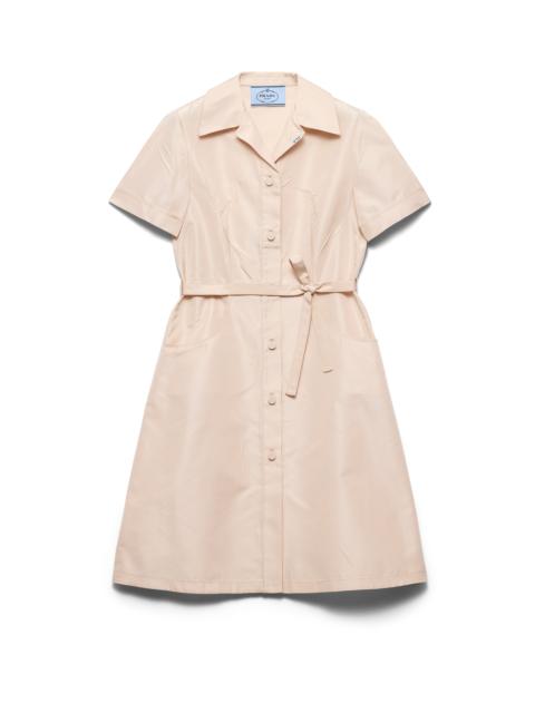 Prada Faille shirt dress