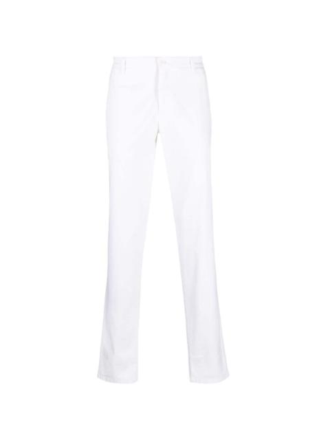 mid-rise straight-leg trousers