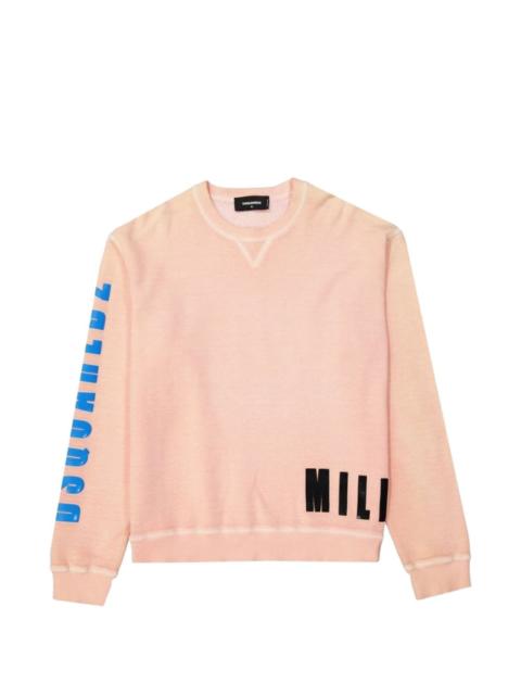 DSQUARED2 logo-print sweatshirt