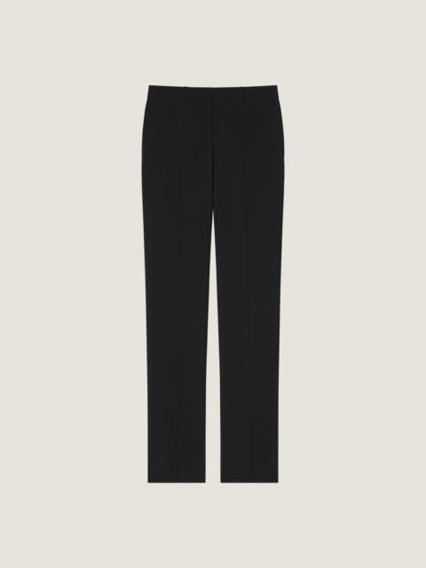 Givenchy SKINNY PANTS IN WOOL AND MOHAIR