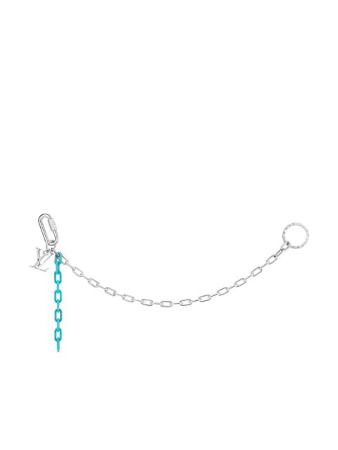 Louis Vuitton LV Shape Key Chain Bag Charm and Key Holder