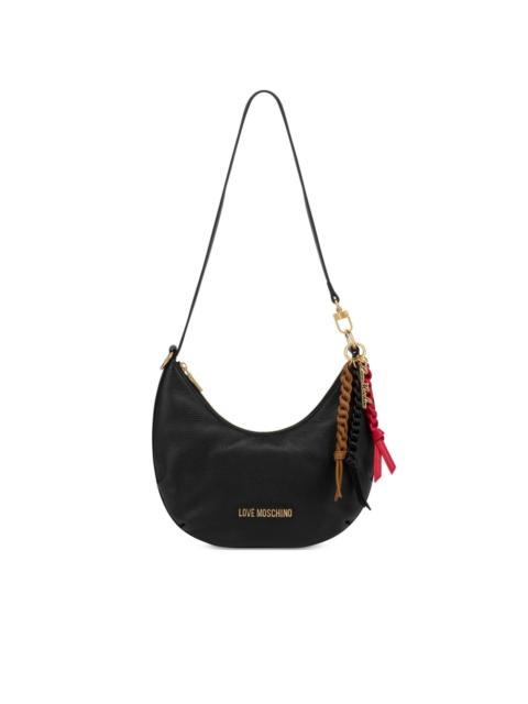 Moschino logo-lettering shoulder bag