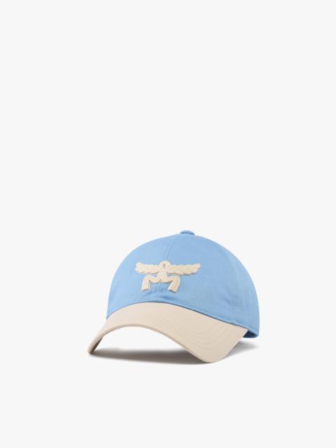MCM Essential Logo Cap in Cotton Twill