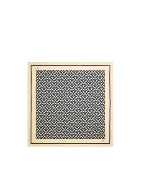 Valentino Toute la V silk scarf