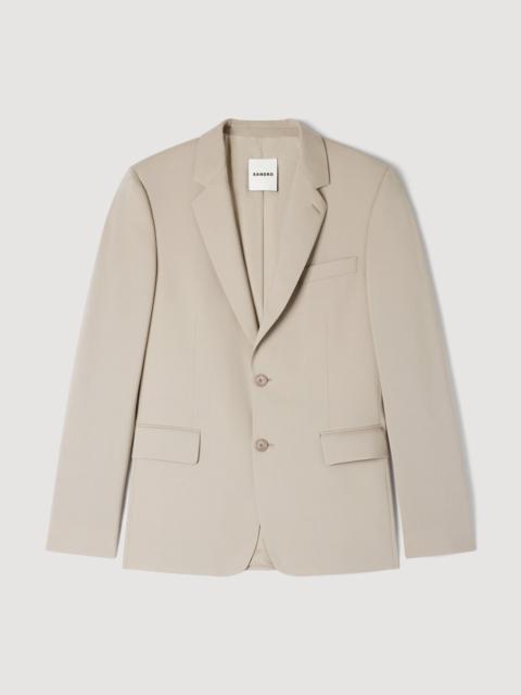 Sandro WOOL SUIT JACKET