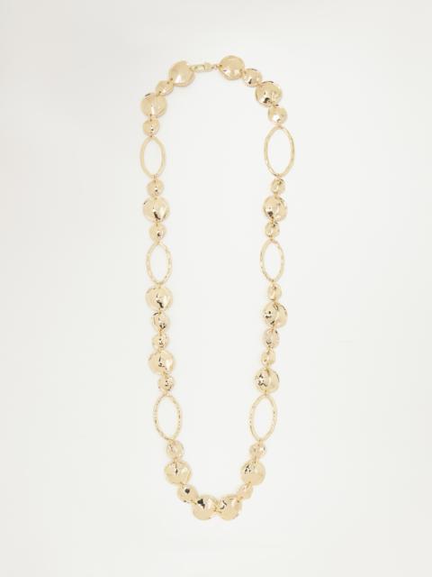 Max Mara MARANTA Geometric-element necklace